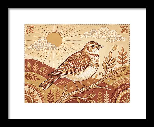 Lark In A Folk Landscape