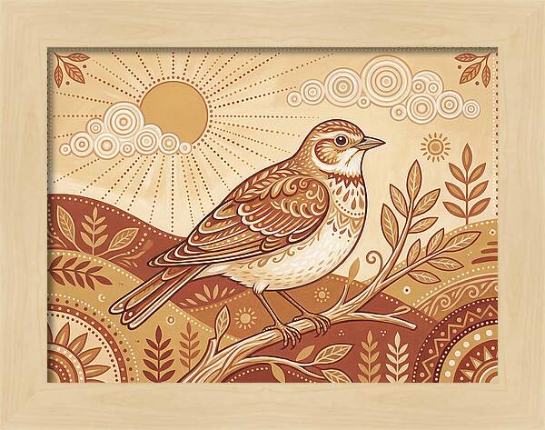 Lark In A Folk Landscape