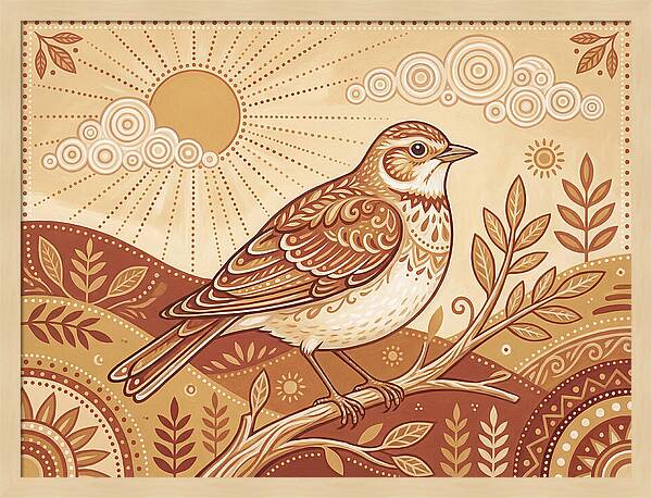 Lark In A Folk Landscape
