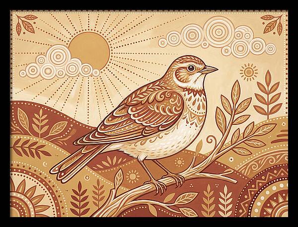 Lark In A Folk Landscape