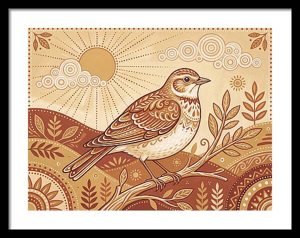 Lark In A Folk Landscape