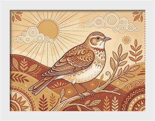 Lark In A Folk Landscape