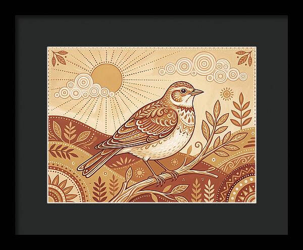 Lark In A Folk Landscape