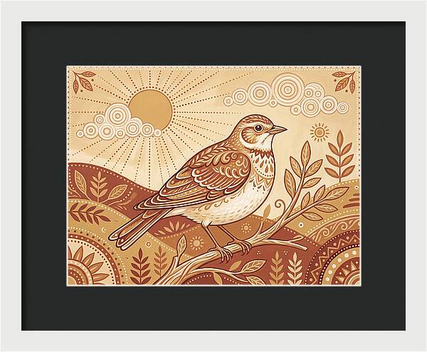 Lark In A Folk Landscape