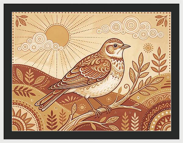 Lark In A Folk Landscape
