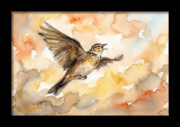 Lark In Flight