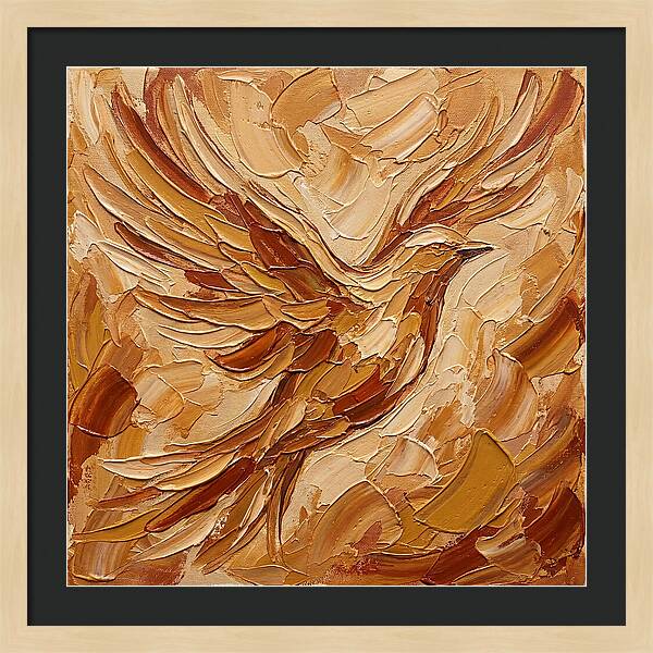 Lark Soaring Through Skies