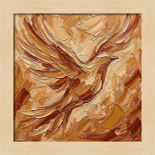 Lark Soaring Through Skies