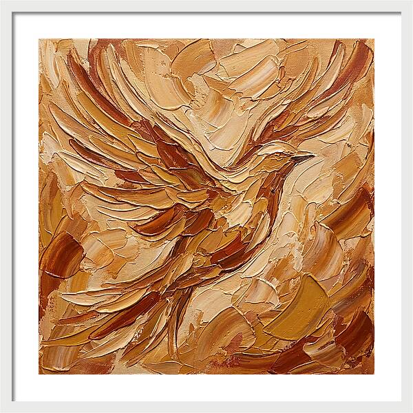 Lark Soaring Through Skies