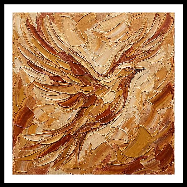 Lark Soaring Through Skies
