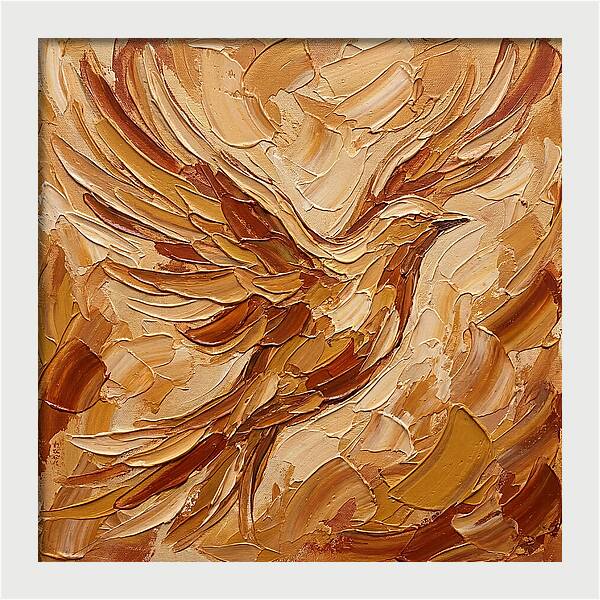 Lark Soaring Through Skies
