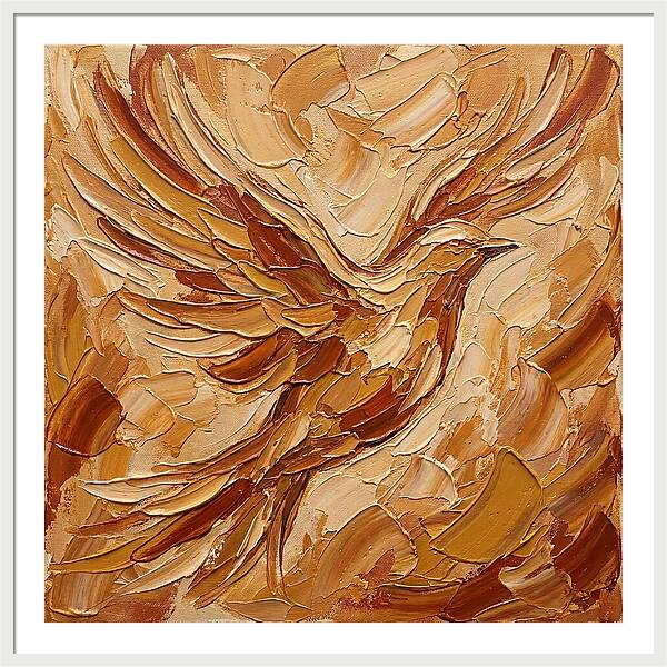 Lark Soaring Through Skies