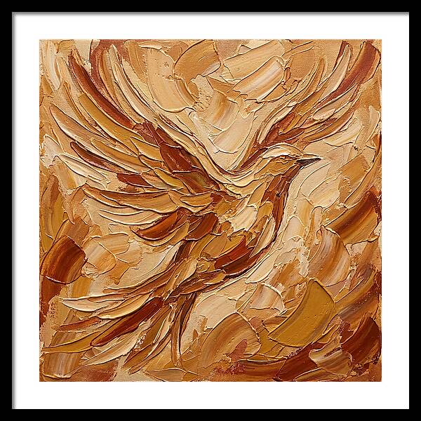 Lark Soaring Through Skies