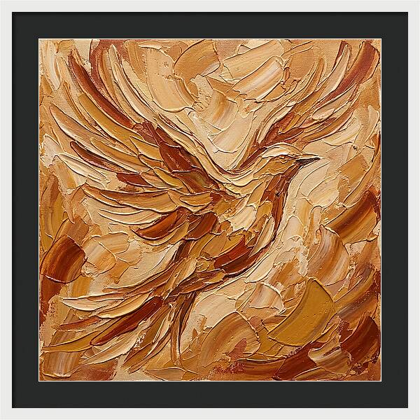 Lark Soaring Through Skies