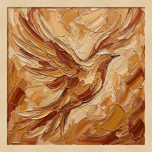 Lark Soaring Through Skies