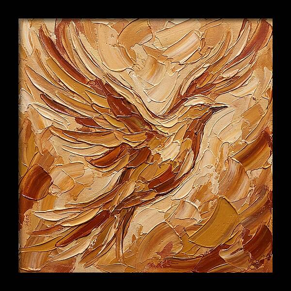 Lark Soaring Through Skies