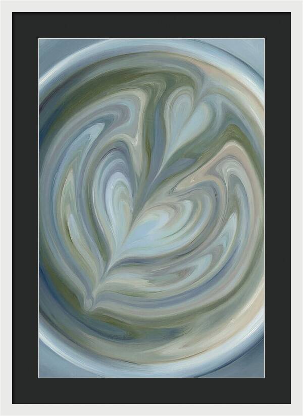 Latte Art Swirl Delight