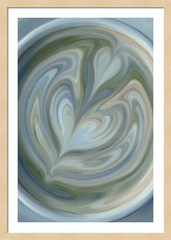 Latte Art Swirl Delight