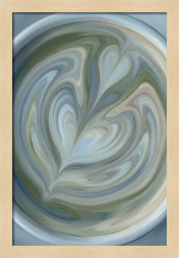Latte Art Swirl Delight