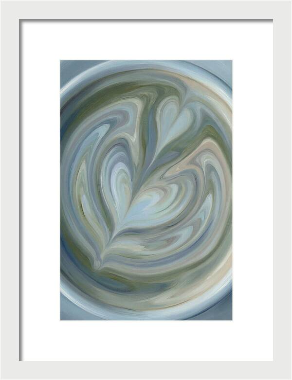 Latte Art Swirl Delight