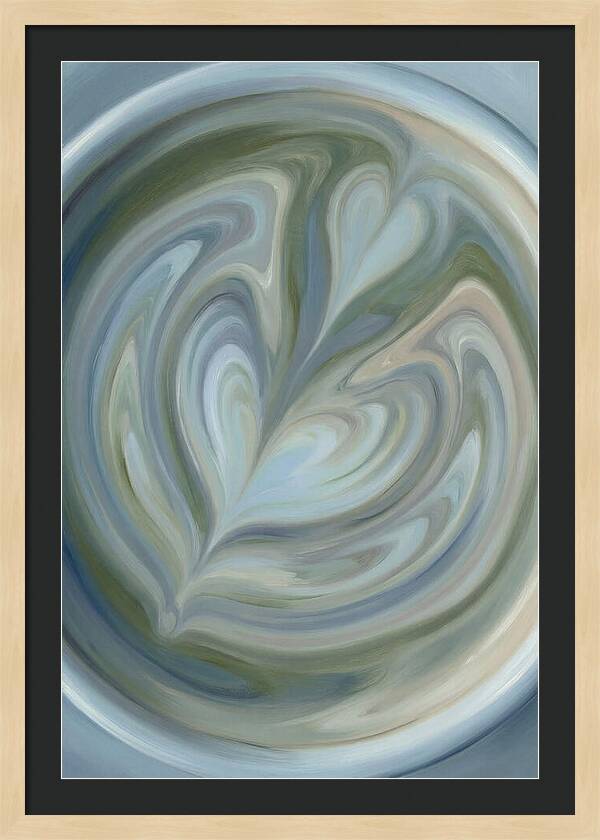 Latte Art Swirl Delight