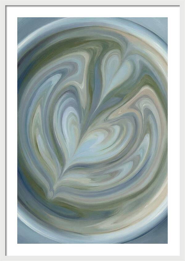 Latte Art Swirl Delight