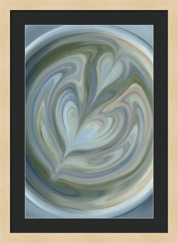 Latte Art Swirl Delight