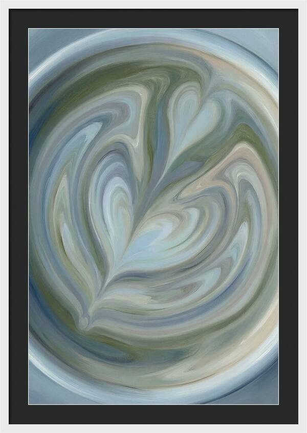 Latte Art Swirl Delight