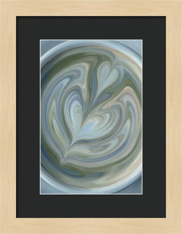 Latte Art Swirl Delight