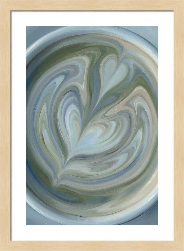 Latte Art Swirl Delight