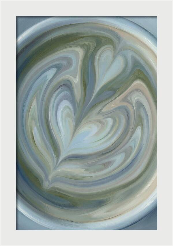 Latte Art Swirl Delight