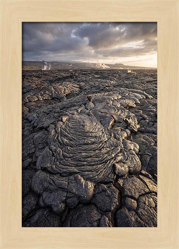 Lava Flow Cooled Patterns