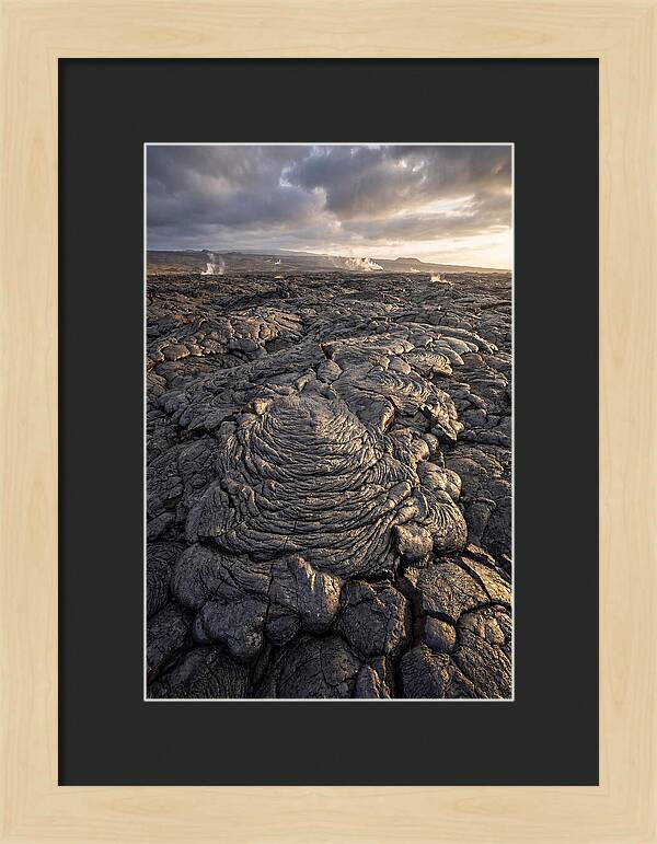 Lava Flow Cooled Patterns