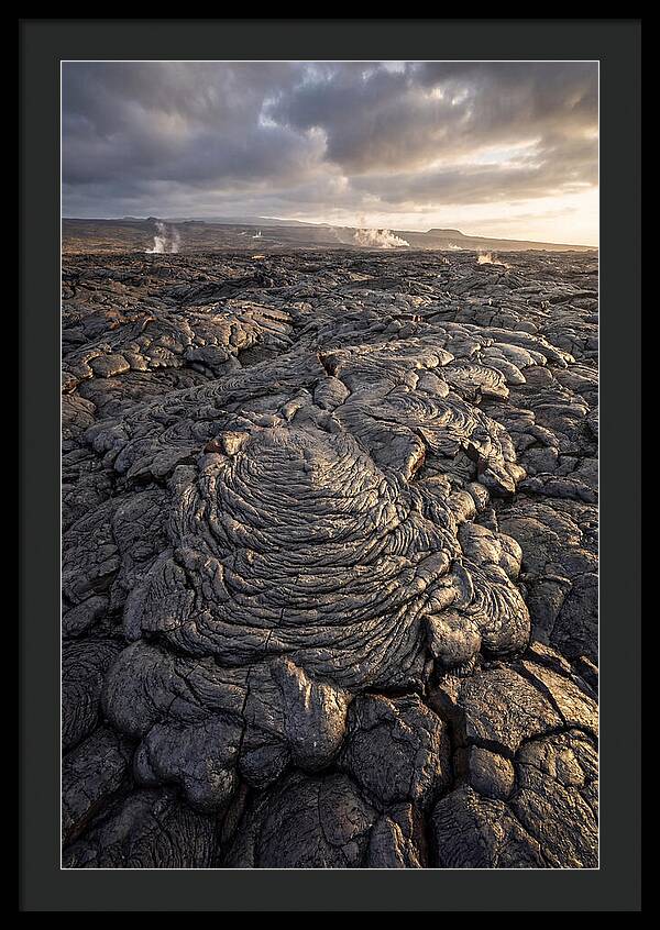 Lava Flow Cooled Patterns