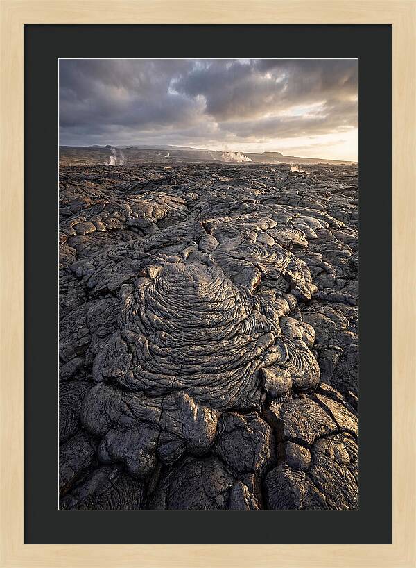 Lava Flow Cooled Patterns