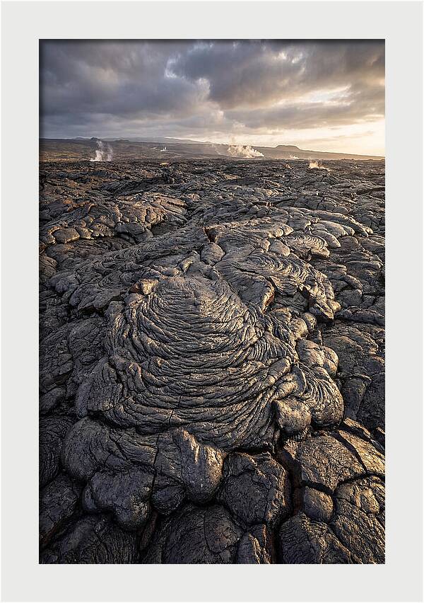 Lava Flow Cooled Patterns