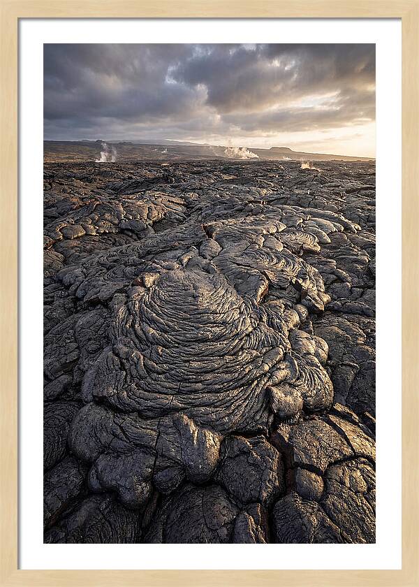 Lava Flow Cooled Patterns