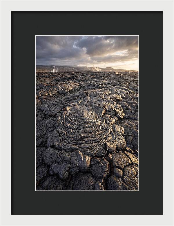 Lava Flow Cooled Patterns