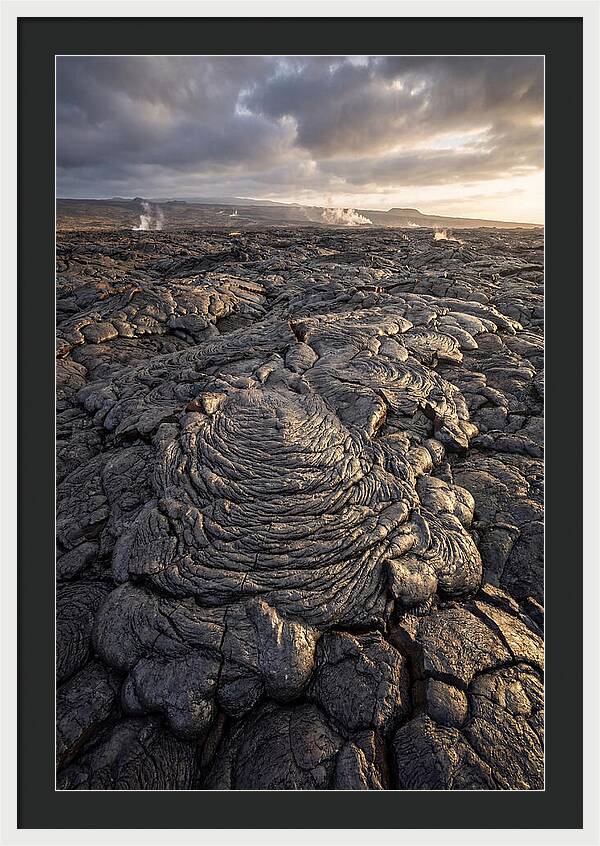 Lava Flow Cooled Patterns