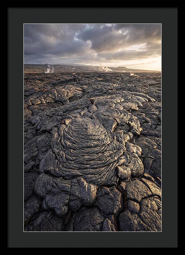 Lava Flow Cooled Patterns
