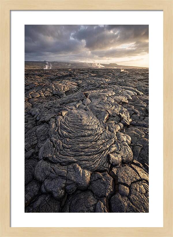 Lava Flow Cooled Patterns