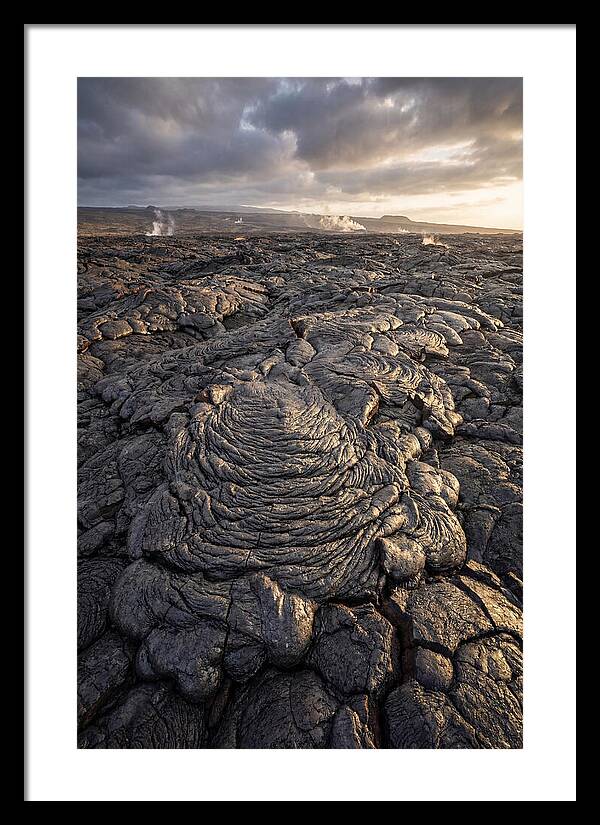Lava Flow Cooled Patterns