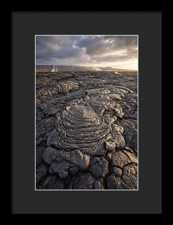 Lava Flow Cooled Patterns