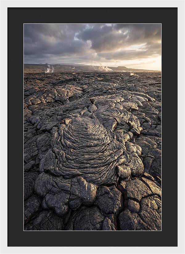 Lava Flow Cooled Patterns