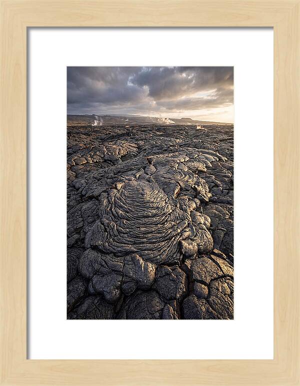 Lava Flow Cooled Patterns