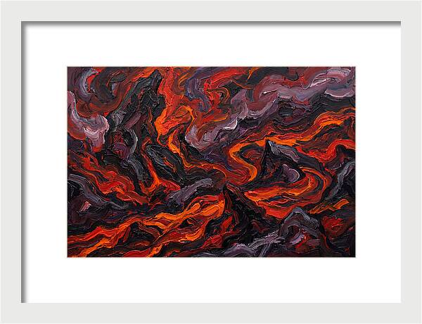 Lava Rock Eruption