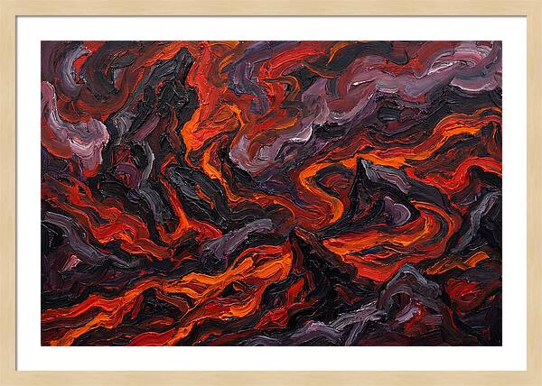 Lava Rock Eruption