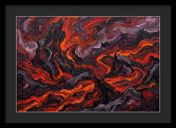 Lava Rock Eruption