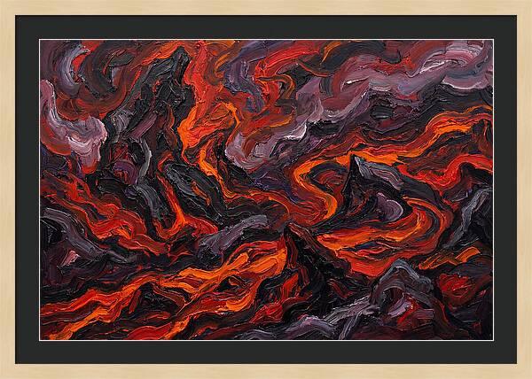 Lava Rock Eruption