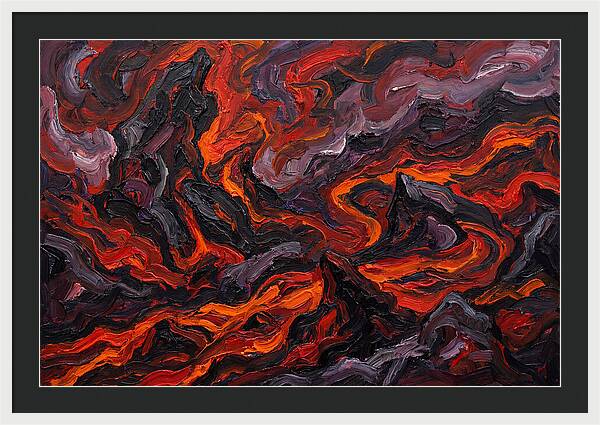 Lava Rock Eruption